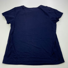 Load image into Gallery viewer, Girls B Collection, navy pyjama t-shirt / top, flamingo, GUC, size 10,  