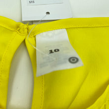 Load image into Gallery viewer, Girls Target, yellow lightweight embroidered top, NEW, size 10,  