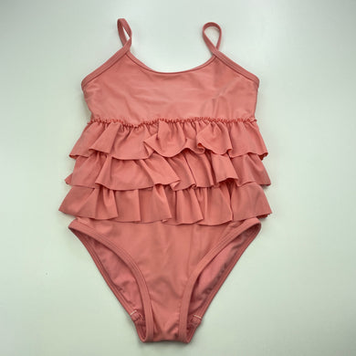 Girls Target, pink swim one-piece, EUC, size 6,  