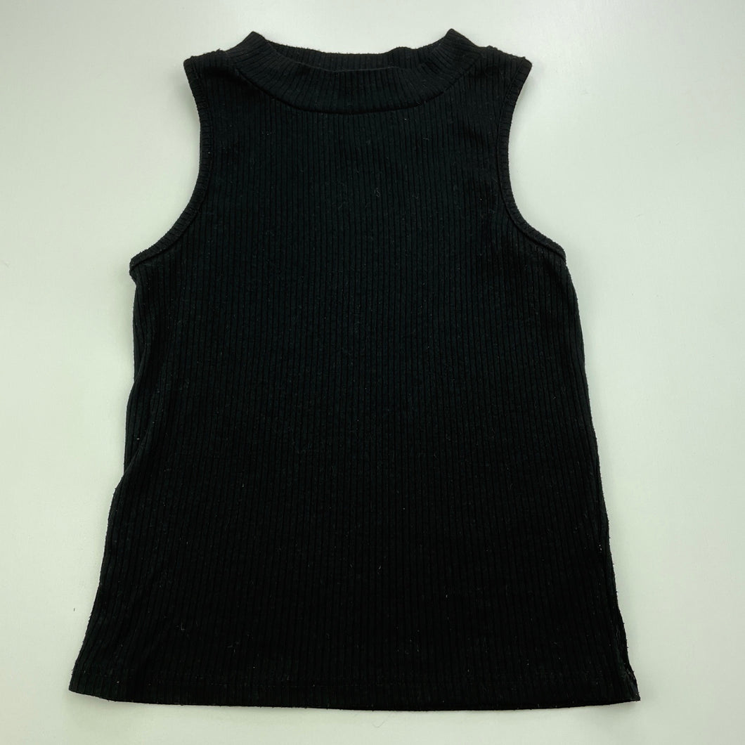 Girls KID, lightweight ribbed sleeveless top, FUC, size 8,  