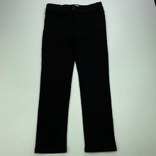 Load image into Gallery viewer, Girls Target, stretchy black casual pants, adjustable, Inside leg: 45cm, GUC, size 5,  