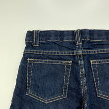 Load image into Gallery viewer, Boys 1964 Denim Co, dark denim jean shorts, adjustable, EUC, size 2,  