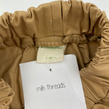 Load image into Gallery viewer, Boys KOREA KIDS, brown casual pants, elasticated, Inside leg: 27cm, NEW, size 1,  