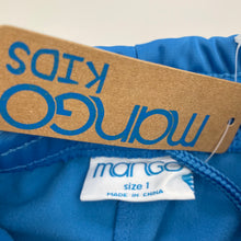 Load image into Gallery viewer, Boys Mango, fleece lined track pants, elasticated, NEW, size 1,  