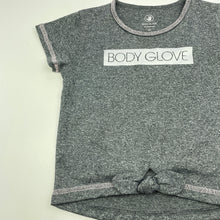 Load image into Gallery viewer, Girls Body Glove, grey sports / activewear top, EUC, size 4,  