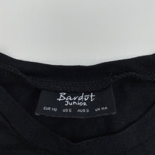 Load image into Gallery viewer, Girls Bardot Junior, black sleeveless top, GUC, size 5,  