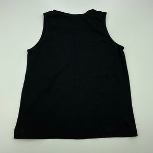 Girls Bardot Junior, black sleeveless top, GUC, size 5,  