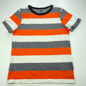 Girls H&M, lightweight organic cotton t-shirt / top, EUC, size 7-8,  