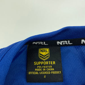 unisex NRL Supporter, Parramatta Eels tank top, EUC, size 2,  