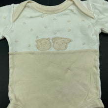 Load image into Gallery viewer, unisex Target, cotton bodysuit / romper, GUC, size 0000,  