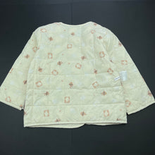 Load image into Gallery viewer, Girls Peek-a-boo, lightweight feather filled jacket, armpit to armpit: 34cm, FUC, size 3-4,  