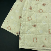 Load image into Gallery viewer, Girls Peek-a-boo, lightweight feather filled jacket, armpit to armpit: 34cm, FUC, size 3-4,  