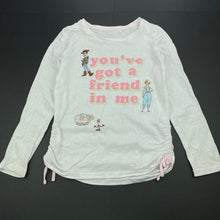 Load image into Gallery viewer, Girls Disney, Toy Story long sleeve top, marks on sleeves, FUC, size 8,  