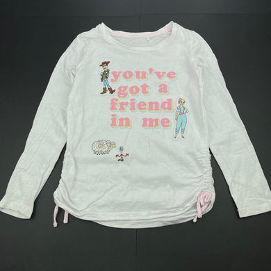 Girls Disney, Toy Story long sleeve top, marks on sleeves, FUC, size 8,  