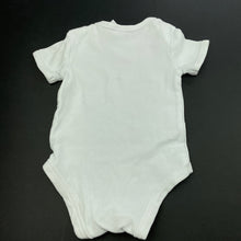Load image into Gallery viewer, Girls Target, white cotton bodysuit / romper, FUC, size 000,  