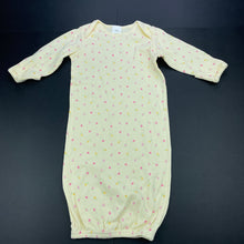 Load image into Gallery viewer, Girls Target, floral cotton sleepsack, EUC, size 0000,  