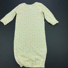 Load image into Gallery viewer, Girls Target, floral cotton sleepsack, EUC, size 0000,  