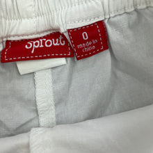 Load image into Gallery viewer, Girls Sprout, lightweight stretch cotton pants, elasticated, EUC, size 0,  