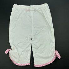 Load image into Gallery viewer, Girls Sprout, lightweight stretch cotton pants, elasticated, EUC, size 0,  