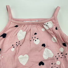 Load image into Gallery viewer, Girls Tiny Little Wonders, pink cotton romper, FUC, size 000,  