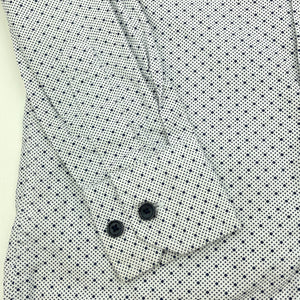 Boys Fred Bracks, lightweight cotton long sleeve shirt, light mark left cuff, FUC, size 4,  