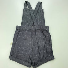 Load image into Gallery viewer, unisex Tiny Twig, organic cotton overalls / shortalls, EUC, size 000,  