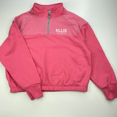 Girls KID, pink lightweight sweater top, EUC, size 10,  