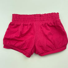 Load image into Gallery viewer, Girls Dymples, cotton shorts, elasticated, EUC, size 000,  