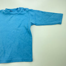 Load image into Gallery viewer, Boys Mo Bi Minors, blue cotton long sleeve top, FUC, size 0,  