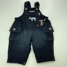 Load image into Gallery viewer, Boys Pumpkin Patch, fleece lined overalls / dungarees, fading, FUC, size 00,  