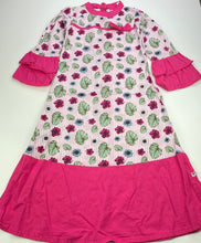 Load image into Gallery viewer, Girls Barbie, cotton casual dress, mark left sleeve, FUC, size 6, L: 81cm