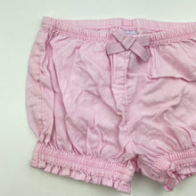 Load image into Gallery viewer, Girls Target, lightweight cotton shorts, elasticated, EUC, size 00,  
