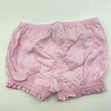 Load image into Gallery viewer, Girls Target, lightweight cotton shorts, elasticated, EUC, size 00,  