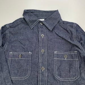 Boys Urban Supply, cotton long sleeve shirt, EUC, size 7,  
