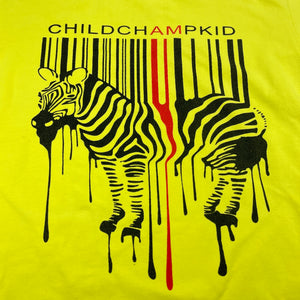 Boys TAIZIMAO, stretchy t-shirt / top, zebra, FUC, size 4-5,  