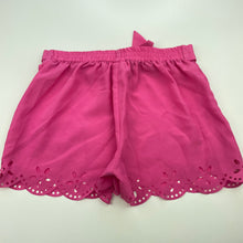 Load image into Gallery viewer, Girls Emerson, pink lightweight shorts, elasticated, EUC, size 7,  
