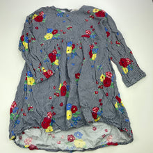 Load image into Gallery viewer, Girls Milkshake, floral long sleeve casual dress, GUC, size 6, L: 58cm at front