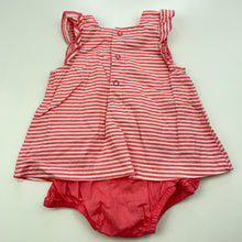 Load image into Gallery viewer, Girls Sprout, lightweight cotton romper, GUC, size 000,  