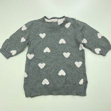 Load image into Gallery viewer, Girls Target, knitted cotton sweater / jumper, GUC, size 000,  