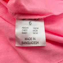 Load image into Gallery viewer, Girls B Collection, pink marle t-shirt / top, NEW, size 6,  