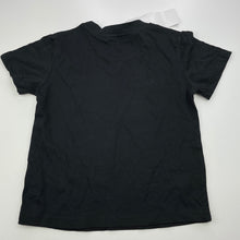 Load image into Gallery viewer, Boys Nite Club, black cotton t-shirt / top, skull, NEW, size 4,  