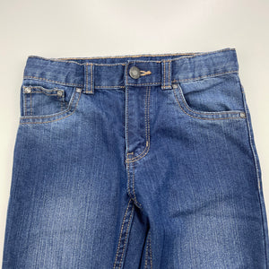 Boys 1964 Denim Co, blue denim jeans, adjustable, Inside leg: 48cm, FUC, size 5,  