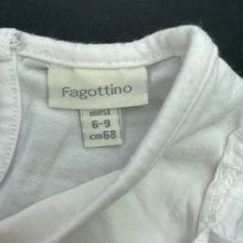 Load image into Gallery viewer, Girls Fagottino, white stretchy top, GUC, size 00,  