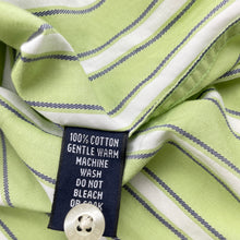 Load image into Gallery viewer, Boys BLAZER, striped cotton long sleeve shirt, GUC, size 6,  