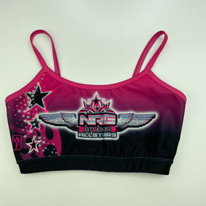Girls Activated Industry, cropped sports / activewear top, GUC, size 14,  