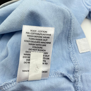 Boys Target, blue cotton t-shirt / top, shark, GUC, size 2,  