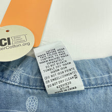 Load image into Gallery viewer, Girls Target, chambray cotton tie front shirt, NEW, size 10,  