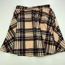 Load image into Gallery viewer, Girls SHEIN, lightweight checked skirt, elasticated, L: 40cm, EUC, size 11-12,  