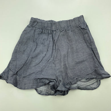 Girls N College, lightweight cotton shorts, elasticated, GUC, size 6,  
