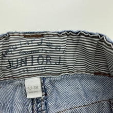 Load image into Gallery viewer, Boys Junior J, denim pants, adjustable, Inside leg: 28.5cm, FUC, size 1,  